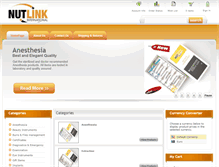 Tablet Screenshot of nutlink.com